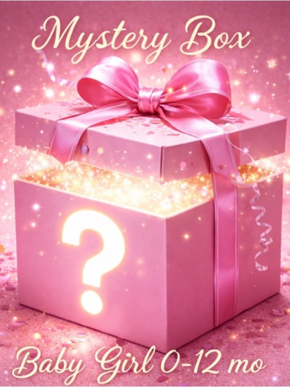 Baby Girl Mystery Box NB to 12 Mo (15 pieces)